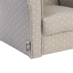 ATMOSPHERA Fauteuil Pour Enfant Taupe Décor étoiles -Accueil Décoration Boutique fauteuil pour enfant taupe decor etoiles 2