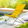 Fauteuil Relax Milos Jaune Moutarde Hespéride -Accueil Décoration Boutique fauteuil relax milos jaune moutarde hesperide