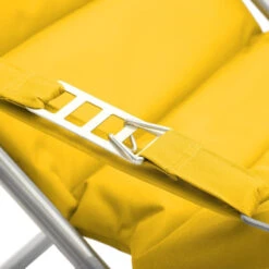Fauteuil Relax Milos Jaune Moutarde Hespéride -Accueil Décoration Boutique fauteuil relax milos jaune moutarde hesperide 1 6