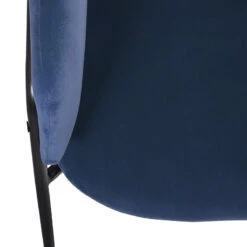 Fauteuil Velours Bleu Siron Atmosphera -Accueil Décoration Boutique fauteuil velours bleu atmosphera 2
