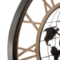 Horloge Métal D67 Monde Atmosphera -Accueil Décoration Boutique horloge metal d67 monde atmosphera 3