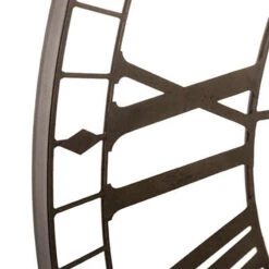 Horloge Murale Géante D88 Marron Atmosphera 5 Horloge Murale Géante D88 Marron Atmosphera -Accueil Décoration Boutique horloge murale geante vintage choco 1