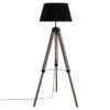 Lampadaire Trépied Runo Noir Atmosphera H 145 Cm -Accueil Décoration Boutique lampadaire trepied runo noir atmosphera h 145 cm