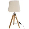 Lampe à Poser Bambou Trépied Runo Atmosphera 1 Lampe à Poser Bambou Trépied Runo Atmosphera -Accueil Décoration Boutique lampe a poser bambou trepied runo atmosphera