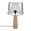 Lampe En Bois Et Métal H46 Joe Atmosphera -Accueil Décoration Boutique lampe en bois et metal h46 joe atmosphera