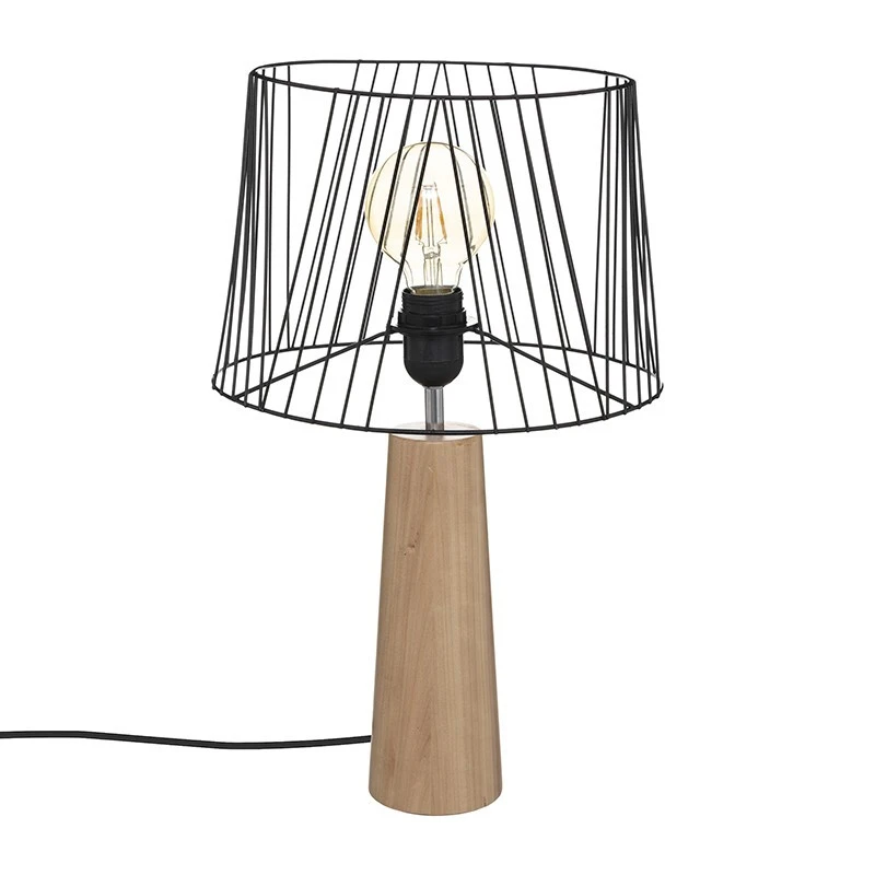 Lampe En Bois Et Métal H46 Joe Atmosphera 3 Lampe En Bois Et Métal H46 Joe Atmosphera