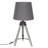 Lampe Trépied Runo Gris Atmosphera H 58 Cm -Accueil Décoration Boutique lampe trepied runo gris atmosphera h 58 cm
