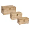 Lot De 3 Malles En Bois Jil Atmosphera -Accueil Décoration Boutique lot de 3 malles en bois jil atmosphera