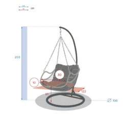 Loveuse Suspendue Hespéride Gibraltar Naturel -Accueil Décoration Boutique loveuse suspendue hesperide gibraltar naturel 5