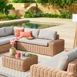 Méridienne Gauche De Salon Savinia Coloris Tahini Hespéride 8 Méridienne Gauche De Salon Savinia Coloris Tahini Hespéride -Accueil Décoration Boutique meridienne gauche de salon savinia coloris tahini hesperide 1