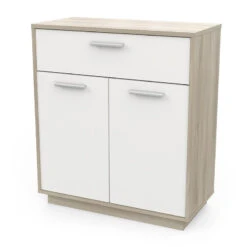 Demeyere Meuble De Rangement 2 Portes 1 Tiroir Léo -Accueil Décoration Boutique meuble de rangement 2 portes 1 tiroir leo 4