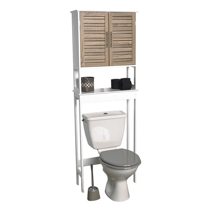 Meuble WC 1 Tablette Stockholm 3 Meuble WC 1 Tablette Stockholm
