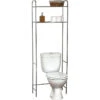 Meuble WC 2 Tablettes Pour Toilettes Chrome -Accueil Décoration Boutique meuble wc 2 tablettes pour toilettes chrome