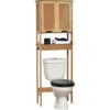 Meuble Dessus WC Bambou 2 Portes Mahé -Accueil Décoration Boutique meuble wc bambou collection mahe