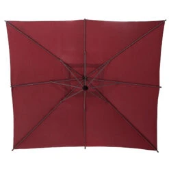 Parasol Décentré Carré Manoa Bordeaux Hespéride -Accueil Décoration Boutique parasol decentre carre manoa bordeaux hesperide 4