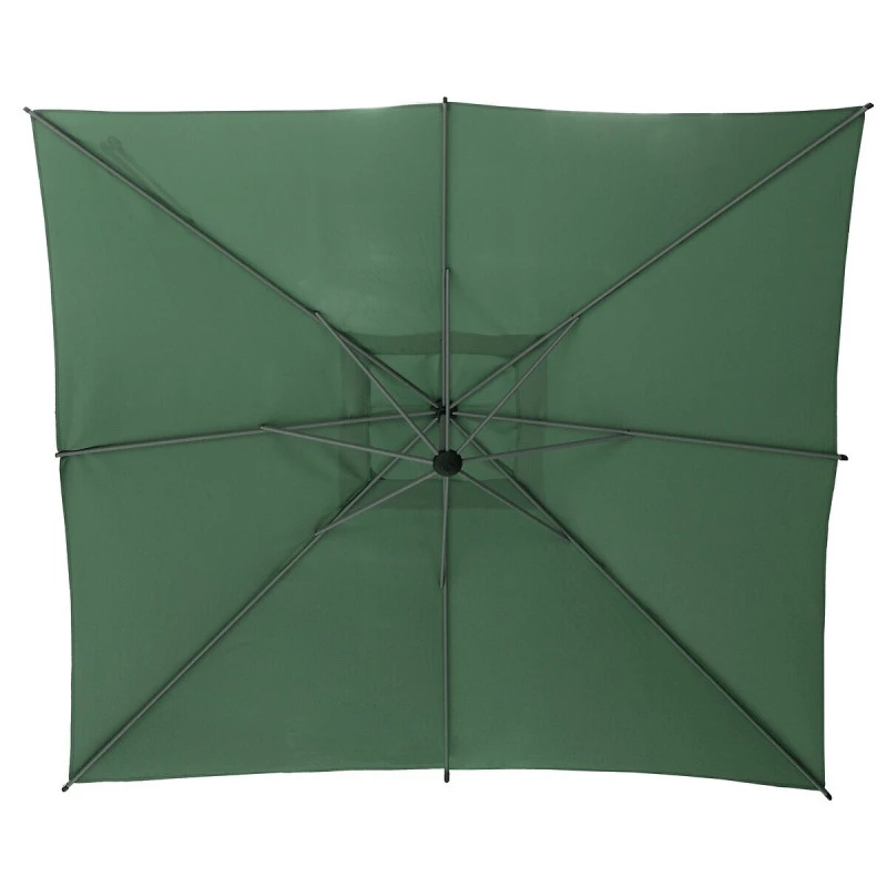 Parasol Décentré Carré Manoa Vert Olive Hespéride 5 Parasol Décentré Carré Manoa Vert Olive Hespéride – Image 3
