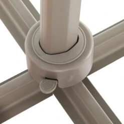 Parasol Décentré Eléa Inclinable Carré Noisette Hespéride -Accueil Décoration Boutique parasol decentre elea inclinable carre noisette hesperide 3