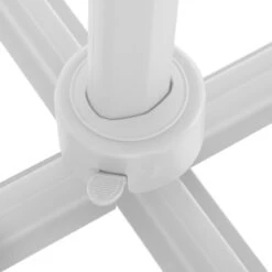 Parasol Décentré Eléa Inclinable Carré Oléfine Noisette/blanc Hespéride -Accueil Décoration Boutique parasol decentre elea inclinable carre olefine noisetteblanc hesperide 6