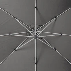 Parasol Déporté Carré Equador Ardoise Hespéride 14 Parasol Déporté Carré Equador Ardoise Hespéride -Accueil Décoration Boutique parasol deporte carre equador ardoise hesperide 1 4