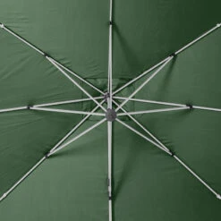 Parasol Déporté Rectangulaire Equador Olive Hespéride -Accueil Décoration Boutique parasol deporte rectangulaire equador olive hesperide 1 4