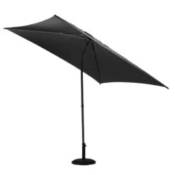 Parasol Droit Carré 2,5x2,5m Soya Ardoise Hespéride -Accueil Décoration Boutique parasol droit carre 25x25m soya ardoise hesperide 1 2