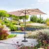 Parasol Mat Central 2x3 M Loompa Taupe Hespéride -Accueil Décoration Boutique parasol mat central 2x3 m loompa taupe hesperide