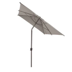 Parasol Mat Central 2x3 M Loompa Taupe Hespéride -Accueil Décoration Boutique parasol mat central 2x3 m loompa taupe hesperide 2