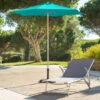 Parasol Rond 2,3m Anzio émeraude Hespéride 2 Parasol Rond 2,3m Anzio émeraude Hespéride -Accueil Décoration Boutique parasol rond anzio emeraude hesperide