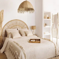 Paravent En Bois Zahir Naturel Clair Atmosphera -Accueil Décoration Boutique paravent en bois zahir naturel clair atmosphera 2