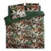 Parure De Lit Forêt Vert Et Motifs 240x220 Atmosphera -Accueil Décoration Boutique parure de lit foret vert et motifs 240x220 atmosphera