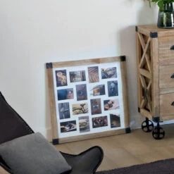 Pêle-mêle Bois 16 Photos Silas Atmosphera -Accueil Décoration Boutique pele mele bois 16 photos silas atmosphera 1