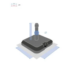 Pied De Parasol à Roulettes Opaneo 39kg Hespéride 11 Pied De Parasol à Roulettes Opaneo 39kg Hespéride -Accueil Décoration Boutique pied de parasol a roulettes opaneo 39kg hesperide 4