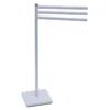 Porte Serviettes 3 Bras Blanc -Accueil Décoration Boutique porte serviettes 3 bras blanc