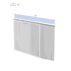 Rail Pour Rideaux Et Moustiquaires Pour Pergola Majaé Hespéride -Accueil Décoration Boutique rail pour rideaux et moustiquaires pour pergola majae hesperide 1