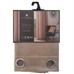 Rideau Isolant Tim Lin 140x260 Atmosphera -Accueil Décoration Boutique rideau isolant tim lin 140x260 atmosphe 2