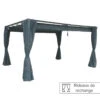 Rideaux Ardoises Pour Tonnelle Rectangulaire Palmeira Hespéride -Accueil Décoration Boutique rideaux ardoises pour tonnelle rectangulaire palmeira hesperide