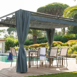 Rideaux Ardoises Pour Tonnelle Rectangulaire Palmeira Hespéride 8 Rideaux Ardoises Pour Tonnelle Rectangulaire Palmeira Hespéride -Accueil Décoration Boutique rideaux ardoises pour tonnelle rectangulaire palmeira hesperide 2