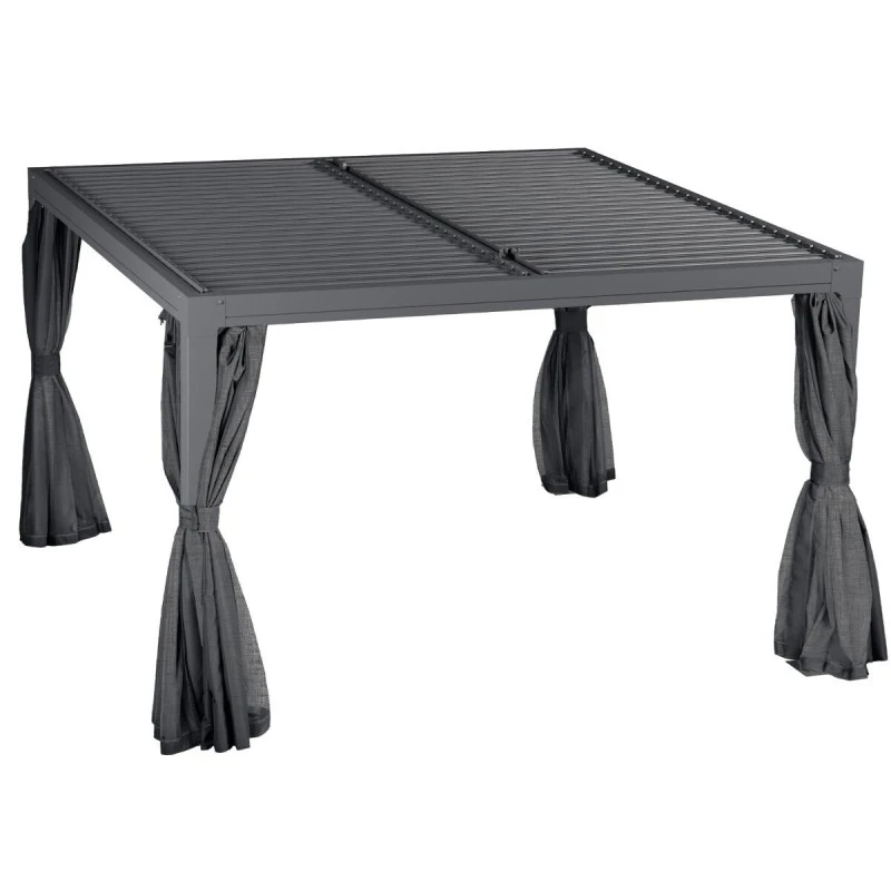 Rideaux Pour Tonnelle Majaé 3,6x3,6 M Hespéride 4 Rideaux Pour Tonnelle Majaé 3,6x3,6 M Hespéride – Image 2