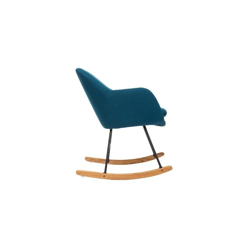 Rocking Chair Pera Bleu Canard Atmosphera 7 Rocking Chair Pera Bleu Canard Atmosphera – Image 5