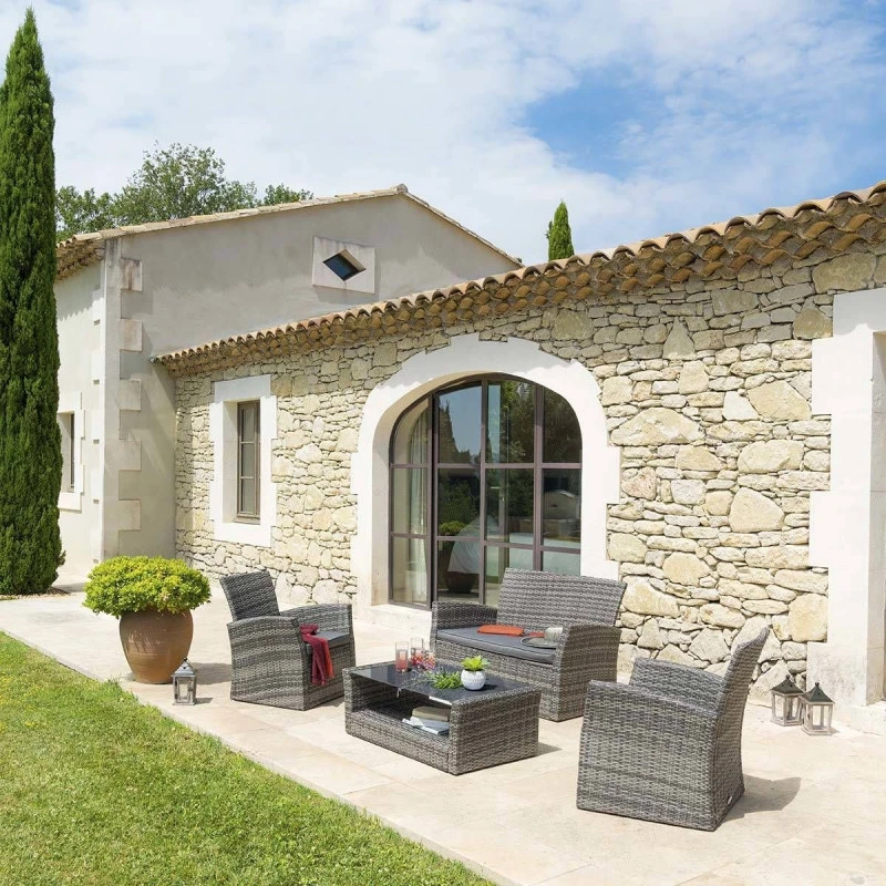 Salon Bora-bora Terre Ombre 4 Places Hespéride 3 Salon Bora-bora Terre Ombre 4 Places Hespéride