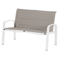 Salon De Jardin 4 Places Elyn Noisette / Blanc Hespéride -Accueil Décoration Boutique salon de jardin 4 places elyn noisette blanc hesperide 1 2