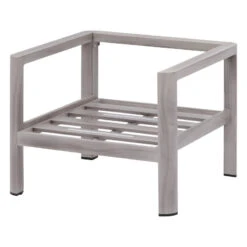 Salon De Jardin 5 Places Jauca Noisette / Gris Boisé Hespéride -Accueil Décoration Boutique salon de jardin 5 places jauca noisette gris boise hesperide 1 7