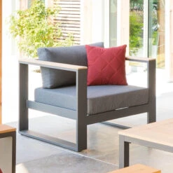 Salon De Jardin Emperia 5p En Aluminium Et Acacia Hespéride -Accueil Décoration Boutique salon de jardin emperia 5p en aluminium et acacia hesperide 6