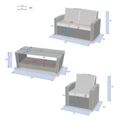 Salon De Jardin Polynésia Coloris Havane Hespéride -Accueil Décoration Boutique salon de jardin polynesia coloris havan hesperide 8