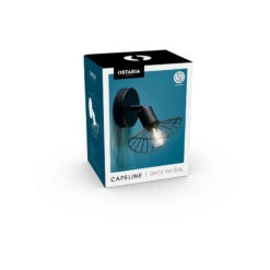 Spot Capeline En Métal Filaire Noir Ostaria 7 Spot Capeline En Métal Filaire Noir Ostaria -Accueil Décoration Boutique spot capeline en metal filaire noir ostaria 2