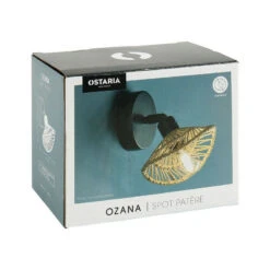 Spot Ozana En Métal Et Corde Ostaria -Accueil Décoration Boutique spot ozana en metal et corde ostaria 5