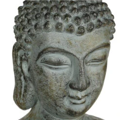 Statue Bouddha Assis Yazu Grand Modèle Atmosphera -Accueil Décoration Boutique statue bouddha assis yazu grand modele atmosphera 1