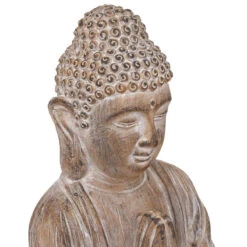 Statue Bouddha Effet Brossé H45 Atmosphera -Accueil Décoration Boutique statue bouddha effet brosse h45 atmosphera 2
