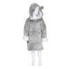 Sweat Plaid à Capuche Ours Gris Enfant Atmosphera -Accueil Décoration Boutique sweat plaid a capuche ours gris enfant atmosphera