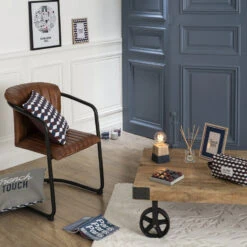 Table Basse Silas Bois Massif Atmosphera -Accueil Décoration Boutique table basse manguier bois massif atmosphera 6